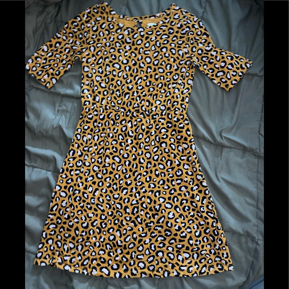 Old Navy leopard dress